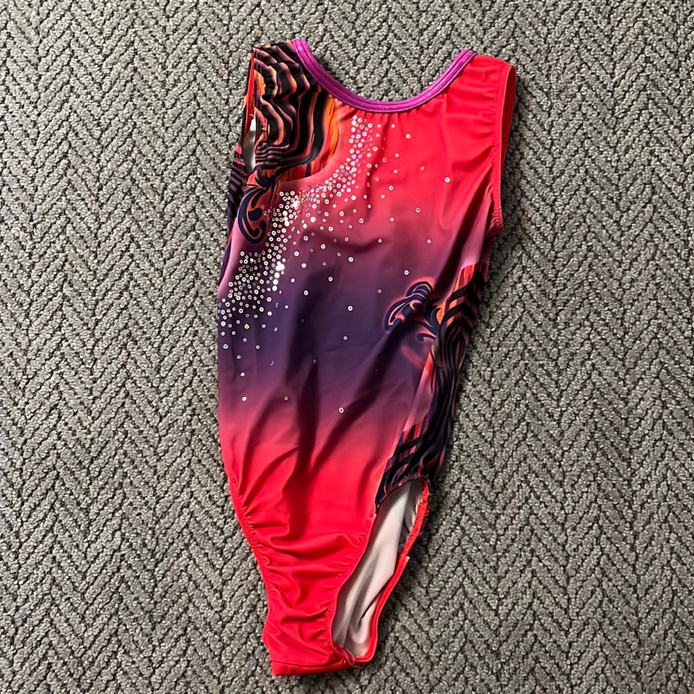 gk girls leotard